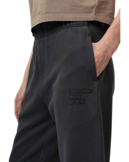 Calvin Klein Jeans Gray Cotton Joggers (Workout Pants)