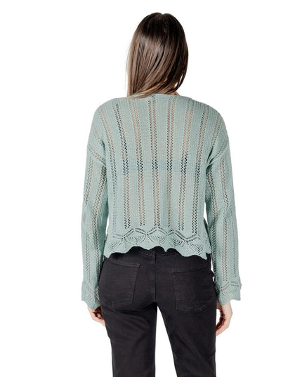 Only Turquoise Recycled Cotton Sweatshirt