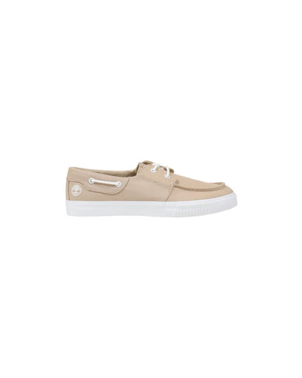 Timberland Beige Lyocell Low Top Sneakers
