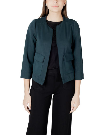 Street One Green Modal Jackets & Coat