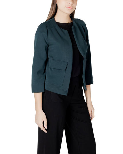 Street One Green Modal Jackets & Coat