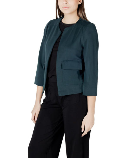 Street One Green Modal Jackets & Coat