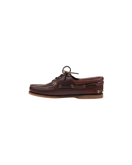 Timberland Brown Leather Slip-On Loafers