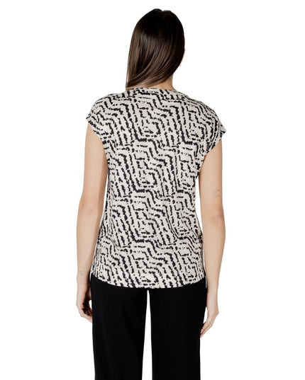 Street One Cream Cotton T-Shirt