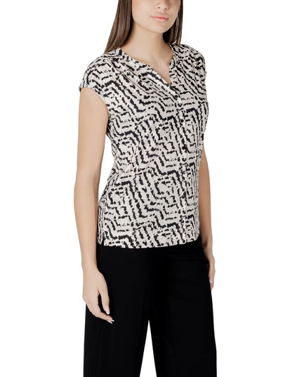 Street One Cream Cotton T-Shirt