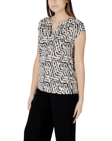 Street One Cream Cotton T-Shirt