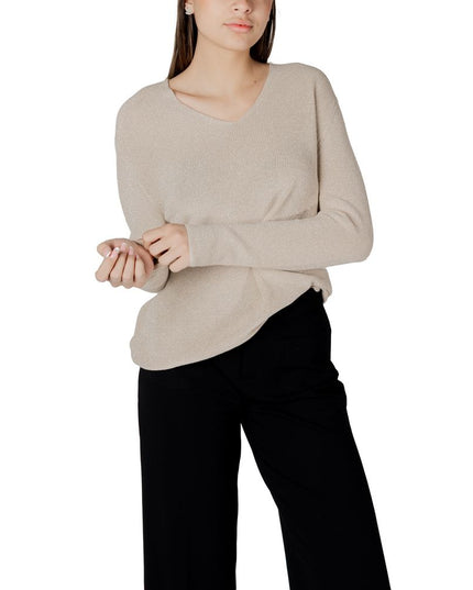 Street One Gold Cotton Sweatshirt
