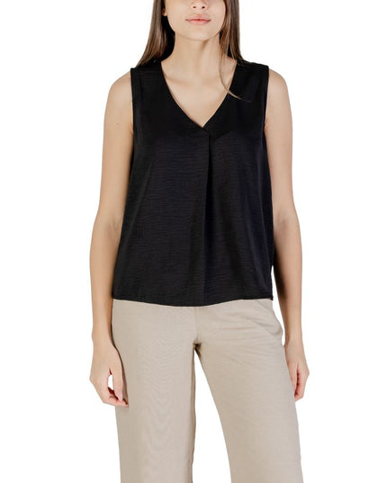 Only Black Recycled Polyester Tank Top