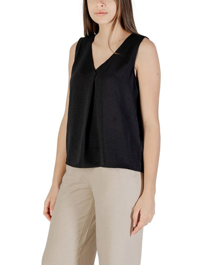 Only Black Recycled Polyester Tank Top