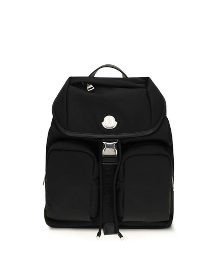 Moncler Black Nylon Backpack