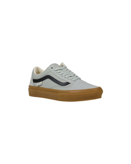 Vans Gray Suede Leather Low Top Sneakers