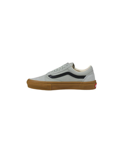 Vans Gray Suede Leather Low Top Sneakers