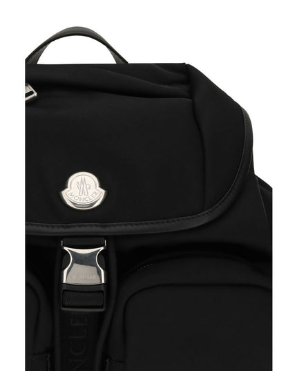 Moncler Black Nylon Backpack