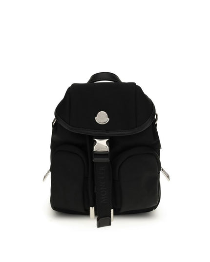 Moncler Black Calf Leather Bos Taurus Backpack