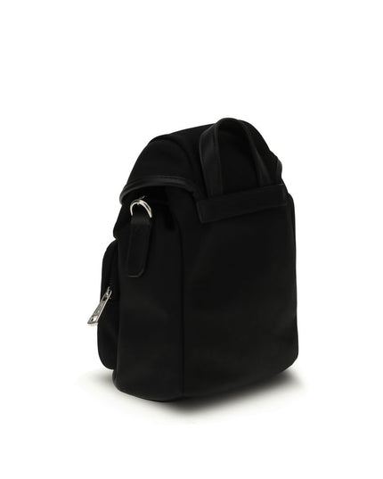 Moncler Black Calf Leather Bos Taurus Backpack