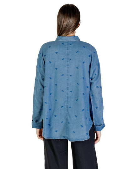 Only Blue Tencel Blouse