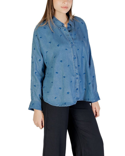Only Blue Tencel Blouse