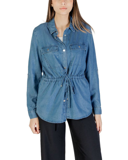 Only Blue Tencel Blouse