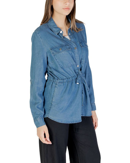 Only Blue Tencel Blouse