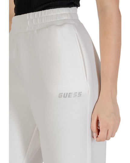 Guess Active Cream Viscose Joggers (Workout Pants)