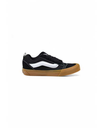 Vans Black Suede Leather Low Top Sneakers