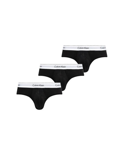 Calvin Klein Underwear Black And White Cotton Briefs