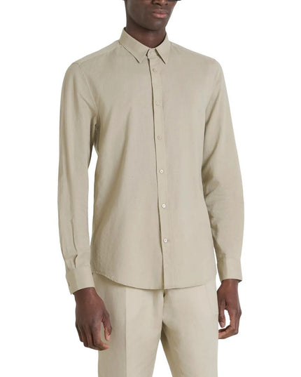 Antony Morato Beige Cotton Shirt