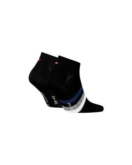 Tommy Hilfiger Black Cotton Sock