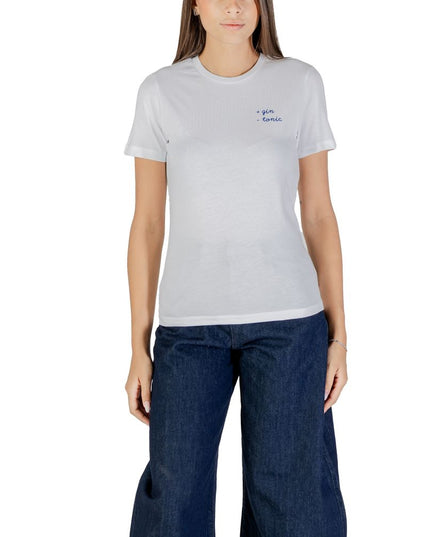 Only Bicolor Cotton T-Shirt