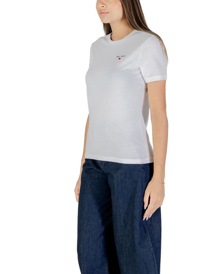 Only White Cotton T-Shirt