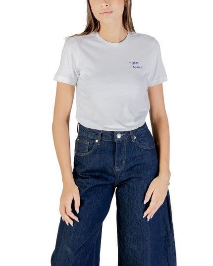 Only Bicolor Cotton T-Shirt