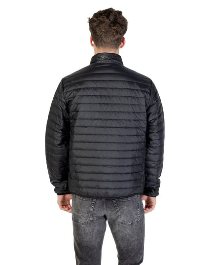 Napapijri Black Polyamide Coat