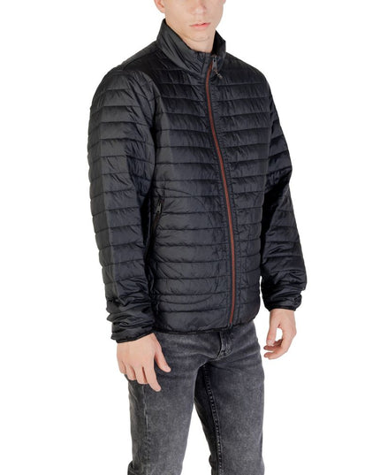 Napapijri Black Polyamide Coat