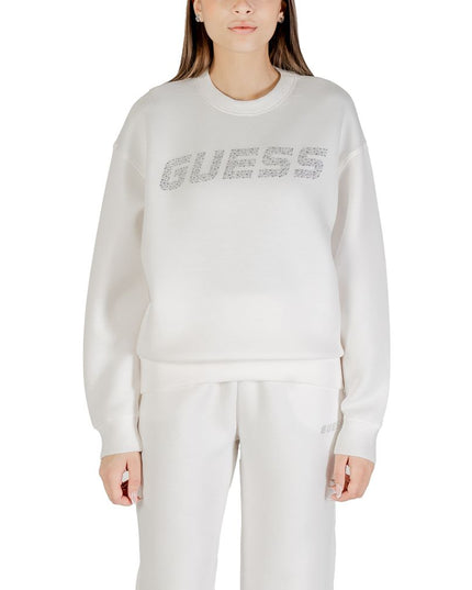 Guess Active Cream Viscose Sweatshirt