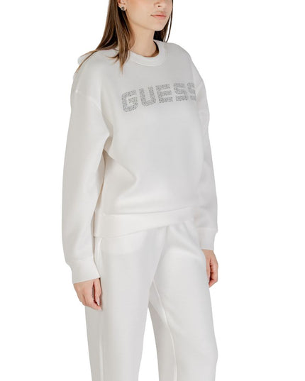 Guess Active Cream Viscose Sweatshirt