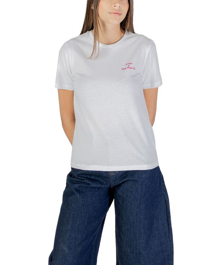 Only Pink Cotton T-Shirt