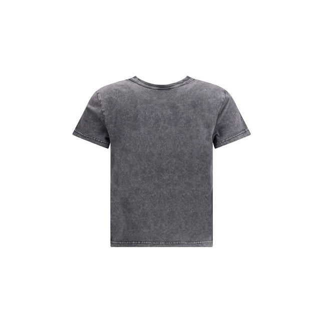 Alexander Wang Gray Cotton T-Shirt