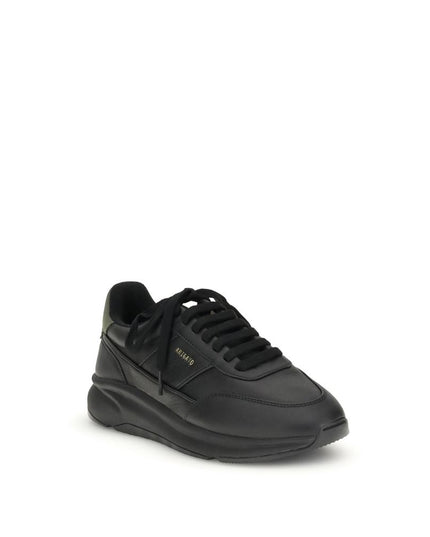 Axel Arigato Black Leather Athletic Sneakers
