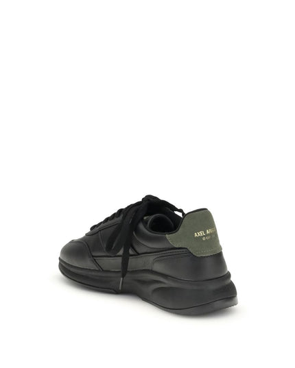 Axel Arigato Black Leather Athletic Sneakers