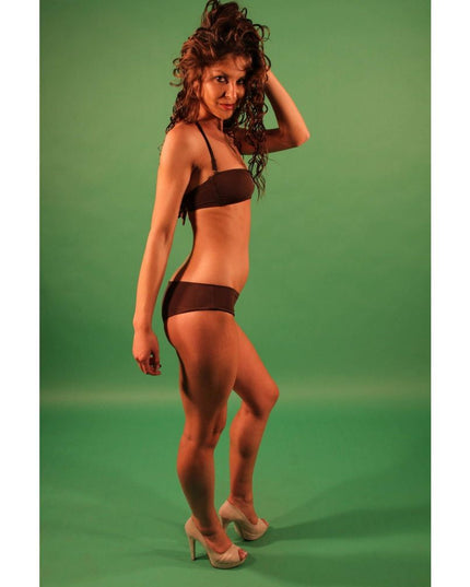 Denny Rose Brown Polyester Swimwear