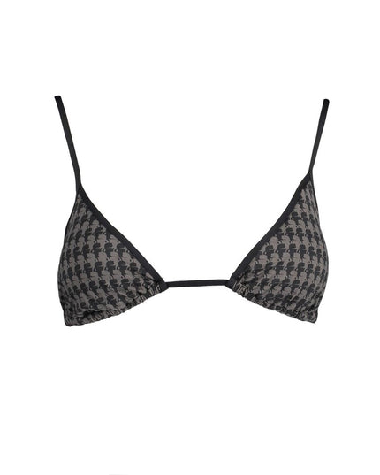 Karl Lagerfeld Black Elastane Swimwear