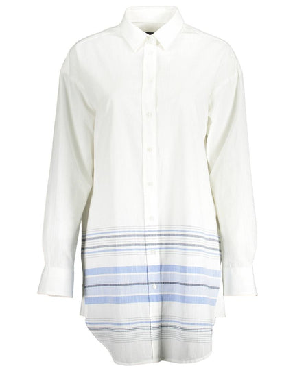 Gant White Cotton Women Shirt