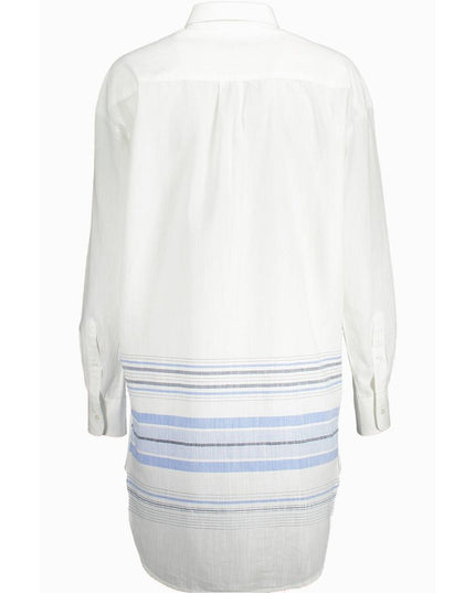 Gant White Cotton Women Shirt