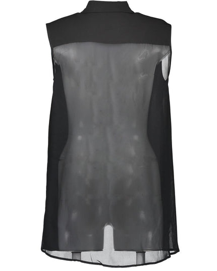Love Moschino Black Viscose Shirt