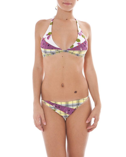 John Galliano Multicolor Nylon Swimwear