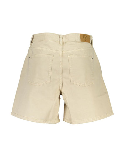 Desigual Beige Cotton Women Short