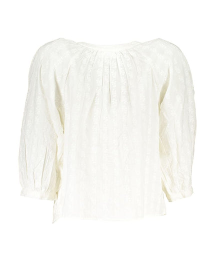 Desigual White Cotton Shirt