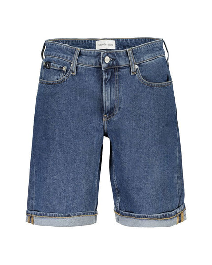 Calvin Klein Blu Cotton Men's Shorts