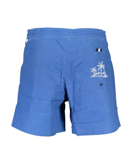 North Sails Blu Polyester Men's Swim Trunk