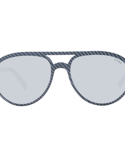 Sting Black Plastic Glasses (Frames)